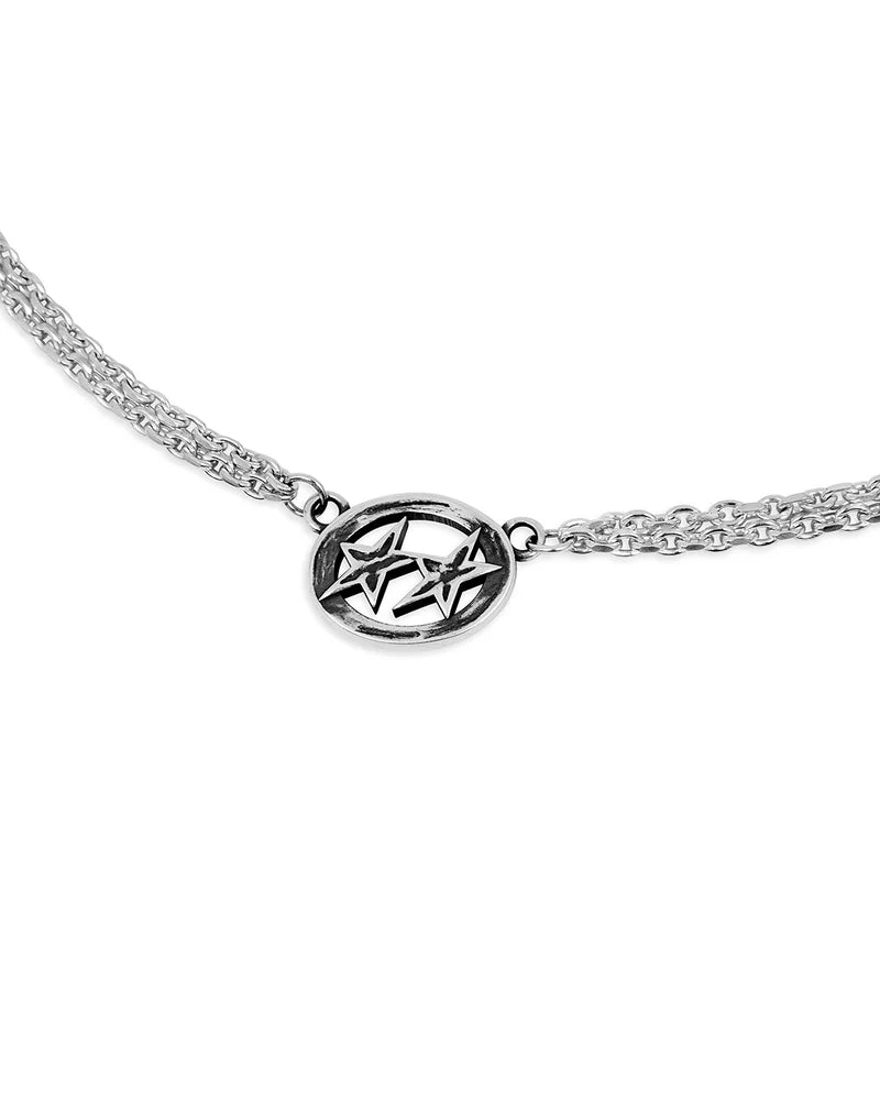 Two Jeys Icon Double Chain Necklace