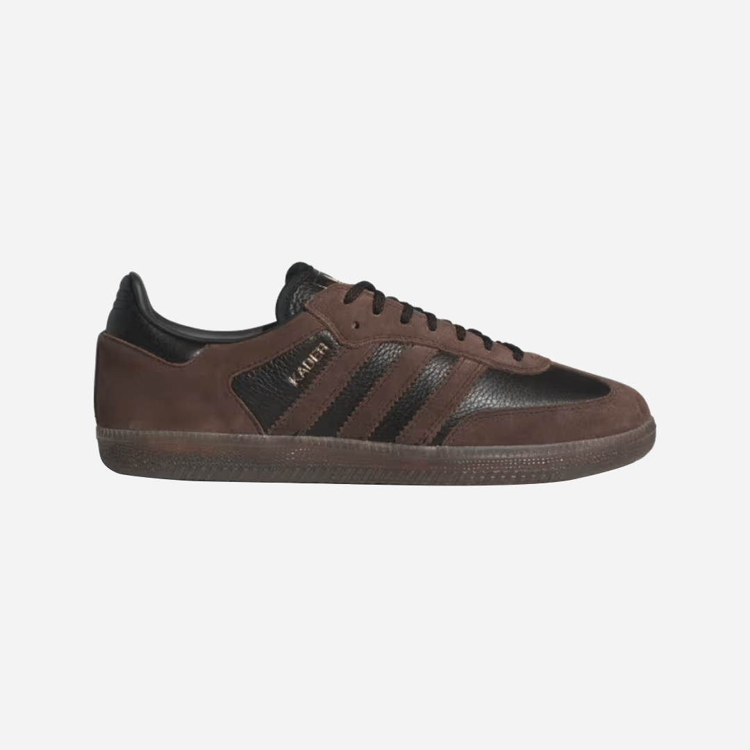Kader x adidas Samba ADV Core Black Brown