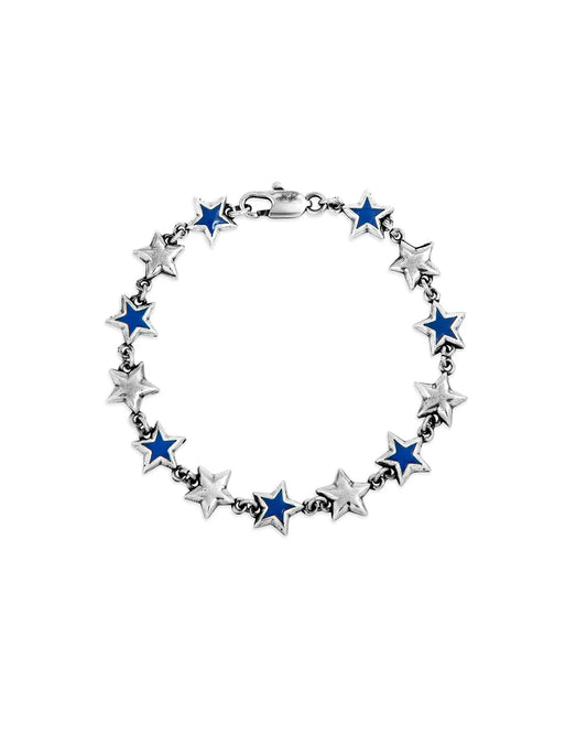 Two Jeys Enameled Stars Bracelet