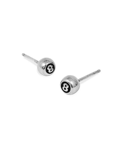 Two Jeys 8 Ball Earrings